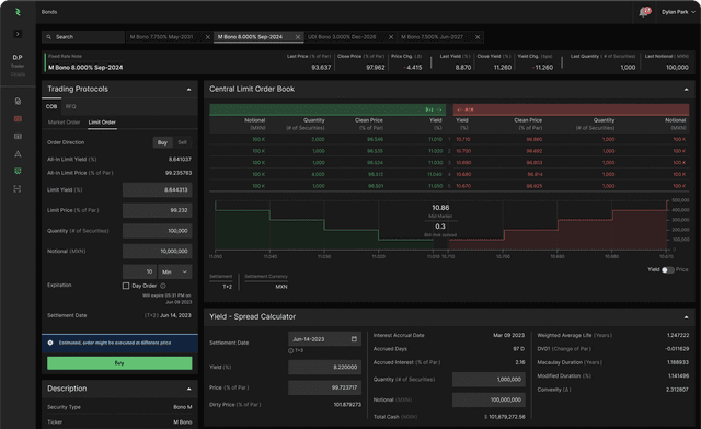 Screen of the Cicada landing page.